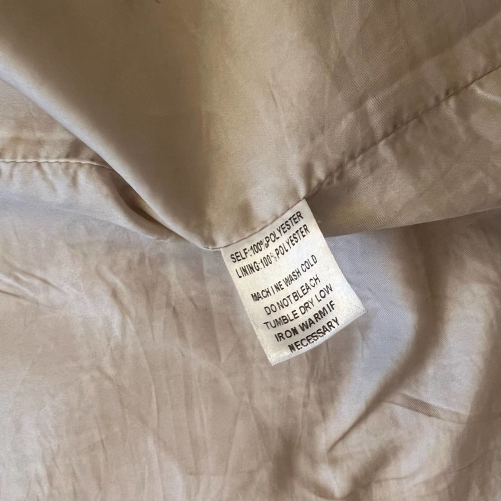 Lunik Pink Checked Tweed Coat Jacket Size Small - Picture 7 of 7